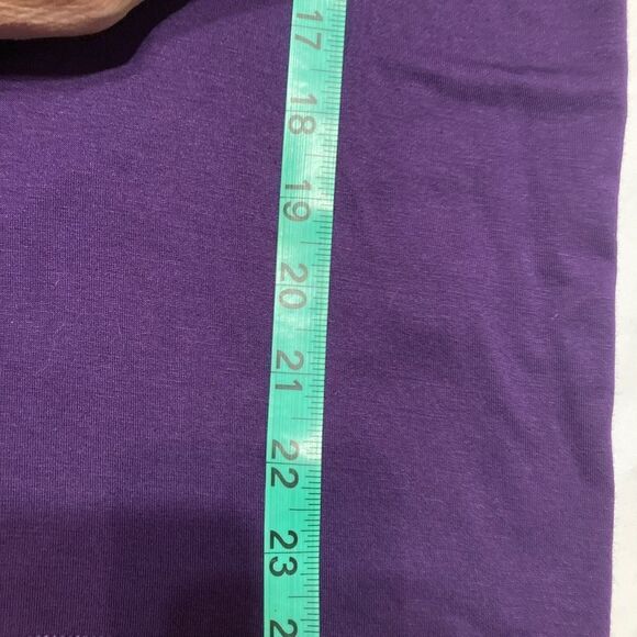 Cupio purple v-neck tunic - Picture 6 of 10